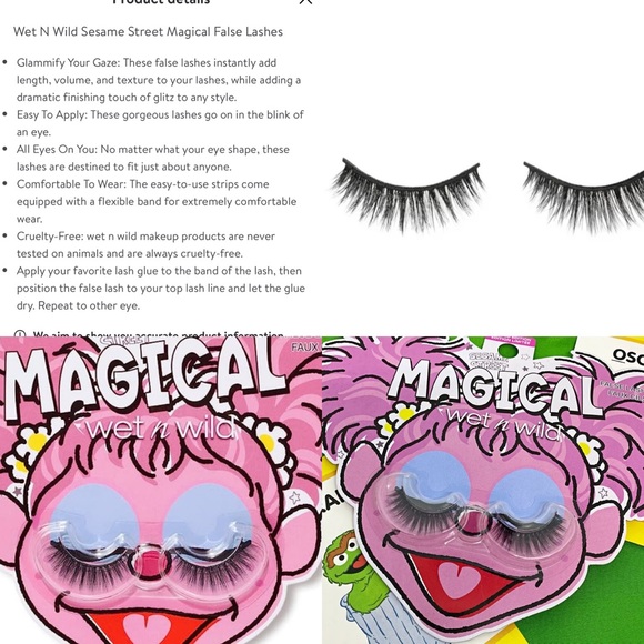 Sesame Street Limited Edition Eyelashes - Picture 3 of 16